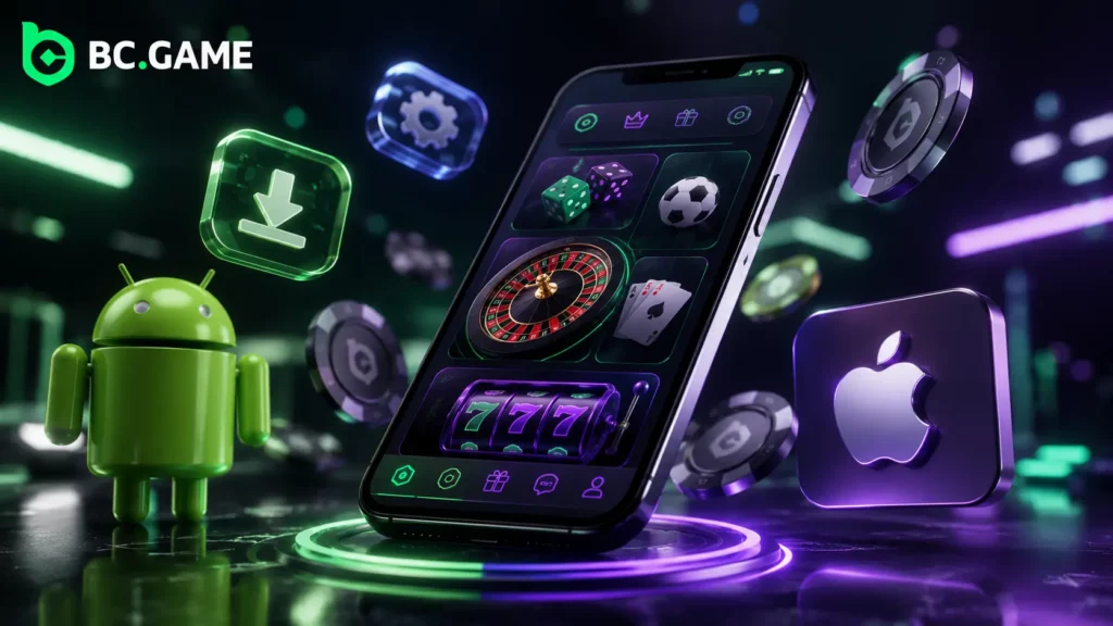 BC Game en el Celular: Android e iOS