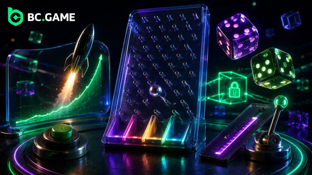 BC Originals: Crash, Plinko, Dice, and Limbo